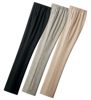 ルフラン（ルフラン）の「【３本組】日本製　風とおる、さら美パンツ（フルレングスパンツ）」｜3本組