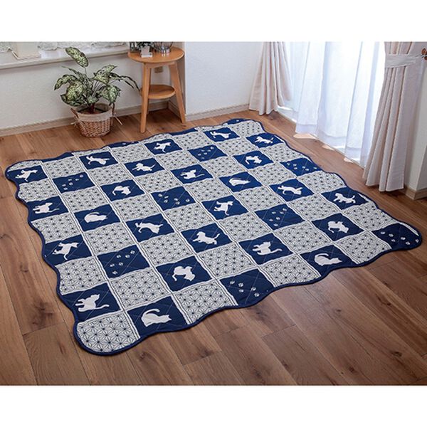 「にゃんこマルチキルトカバー（ソファーカバー）」｜詳細画像