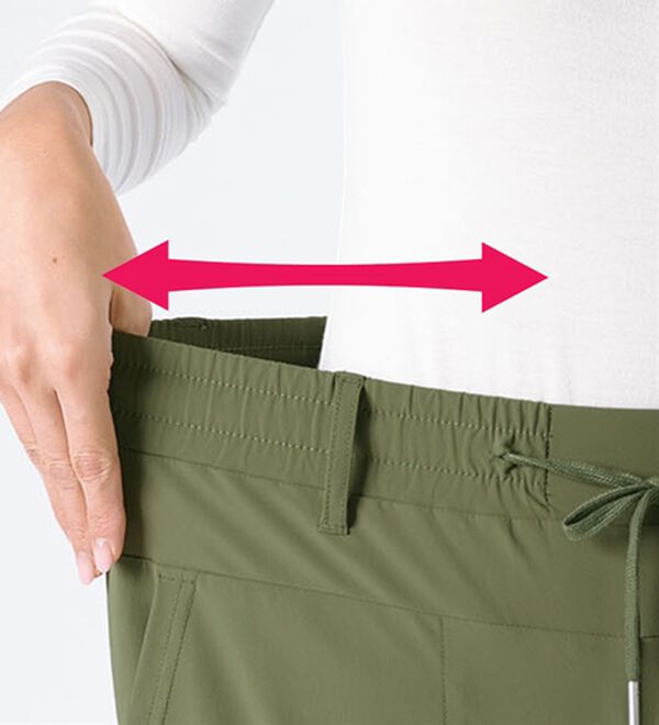 ルフラン（ルフラン）の「【３本組】【ＤＲ】軽やかはっ水ストレッチパンツ（その他パンツ）」｜詳細画像