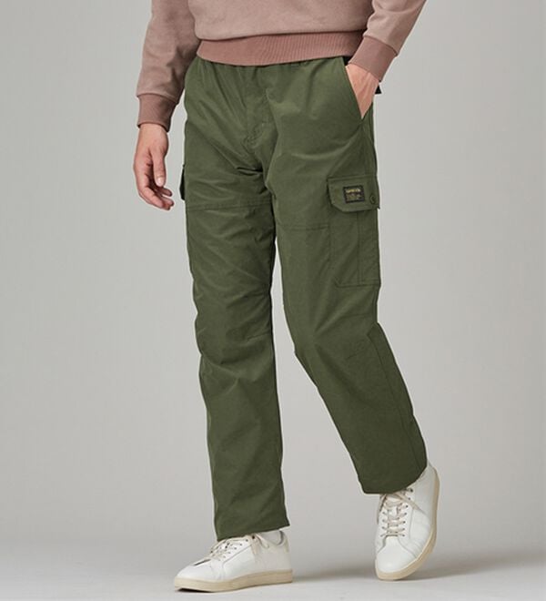 「＜アウトドアプロダクツ＞裏フリースカーゴパンツ（メンズカーゴパンツ）」｜詳細画像