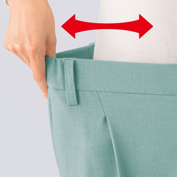 ルフラン（ルフラン）の「軽やか伸びる！スタイルアップパンツ（フルレングスパンツ）」｜詳細画像