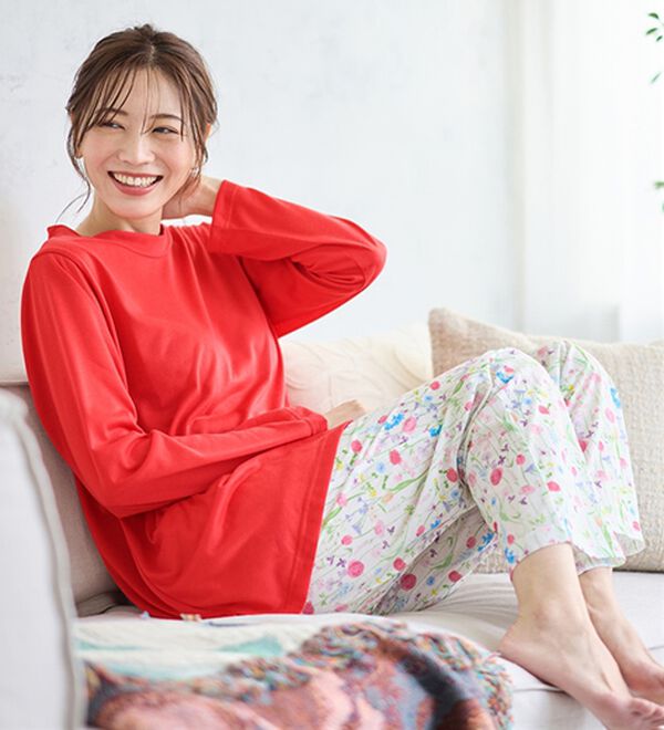 LAVIENNE（ラヴィエンヌ）の「【３点セット】【ヒビヤカダン　スタイル】トラベルパジャマ（パジャマ・ルームウェア）」｜詳細画像