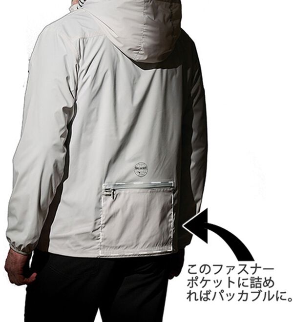 「＜トランスコンチネンツゴルフ＞着たままスイング「伸」ウインドジャケット（メンズジャケット）」｜詳細画像