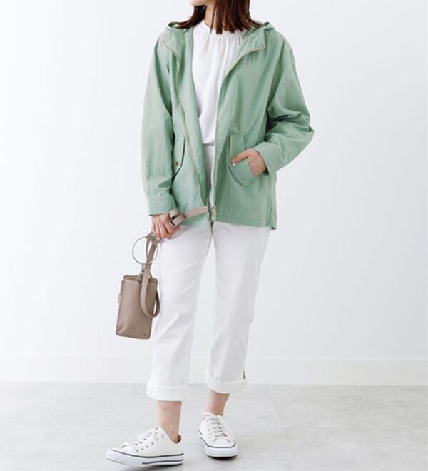 BELLUNA（ベルーナ）の「はっ水＆花粉対策！フードジャケット（その他ジャケット）」｜詳細画像