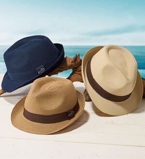 「＜クロコダイル＞洗濯機で洗える！ブレードハット（メンズ帽子）」｜詳細画像