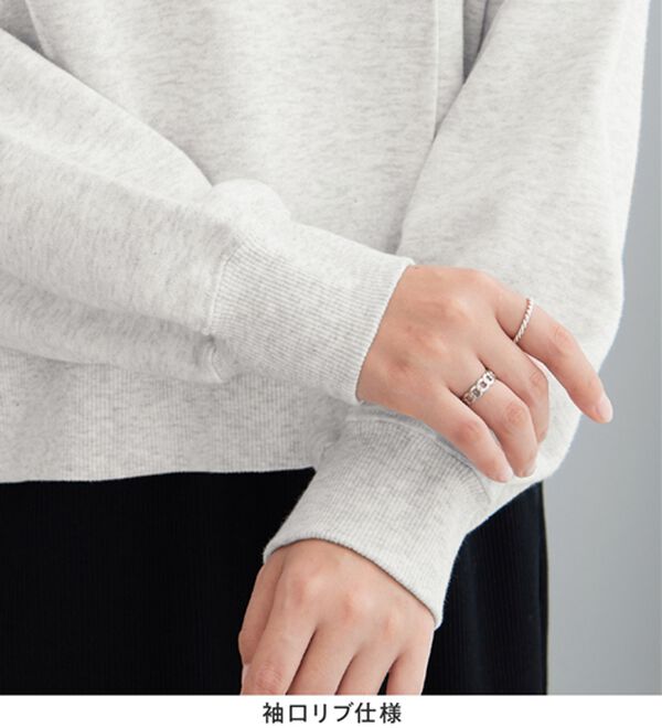 Viola e Viola（ヴィオラ エ ヴィオラ）の「【ビバリーヒルズポロクラブ】コクーンシルエットスウェット（カットソー）」｜詳細画像