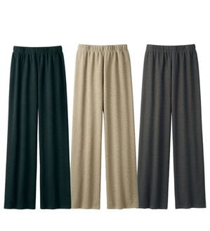 ルフラン（ルフラン）の「【３本組】すとんと落ちるリラクシーパンツ（その他パンツ）」｜3本組