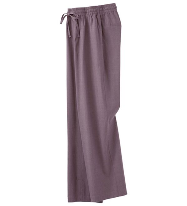 BELLUNA（ベルーナ）の「麻混イージーパンツ（その他パンツ）」｜ローズ