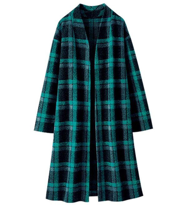 BELLUNA（ベルーナ）の「＜ＭＡＰＥＬ＞ウール混軽量ガウンコート（ロングコート）」｜詳細画像