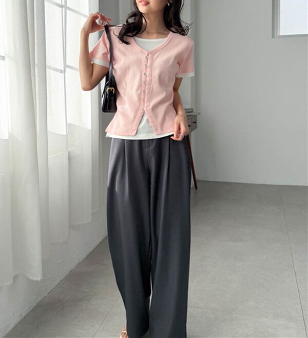 RANAN（ラナン）の「＜U.S.POLO ASSN.＞バイカラーレイヤード風カットソーTシャツ（カットソー）」｜詳細画像