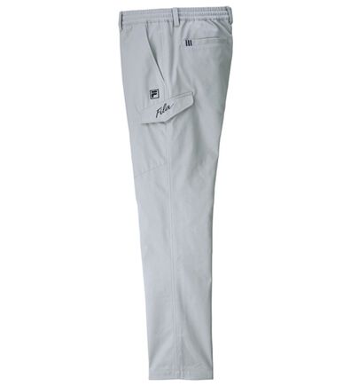 「＜フィラ＞キシリトール加工すっきりカーゴパンツ（メンズフルレングスパンツ）」