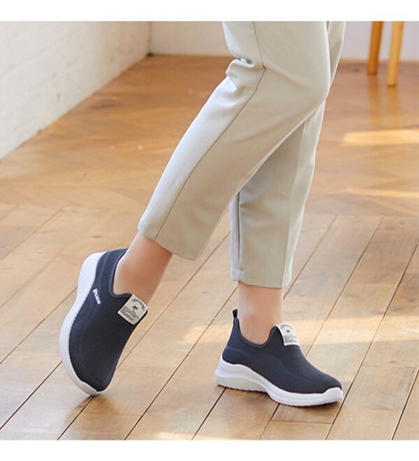 BELLUNA（ベルーナ）の「＜ＰＩＫＯ＞ニット使い軽量シューズ（スニーカー）」｜詳細画像