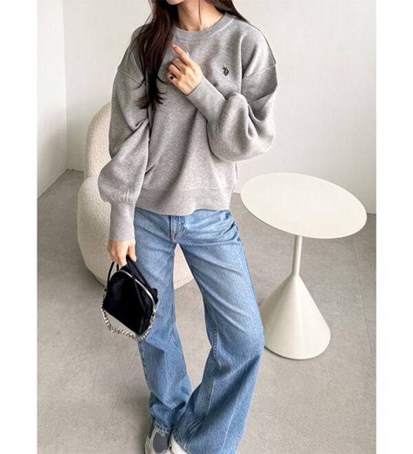 GeeRA（ジーラ）の「【U.S. POLO ASSN.】スウェットライクニット（ニット・セーター）」｜詳細画像