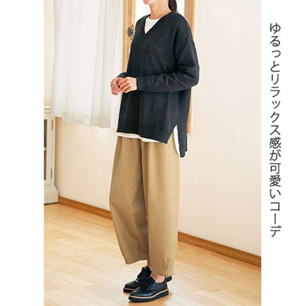 BELLUNA（ベルーナ）の「ニット&times;Ｔシャツアンサンブル（アンサンブル）」｜詳細画像