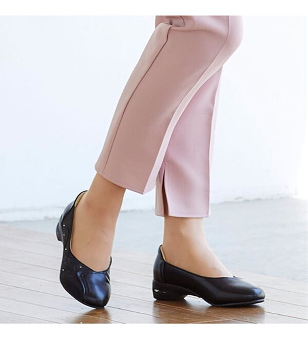 BELLUNA（ベルーナ）の「４Ｅリーフデザインエアソールパンプス（パンプス）」｜詳細画像