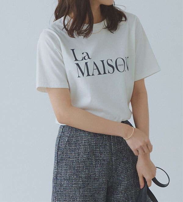 Pierrot（ピエロ）の「【イージーケア】選べるロゴＴシャツ（Tシャツ）」｜詳細画像