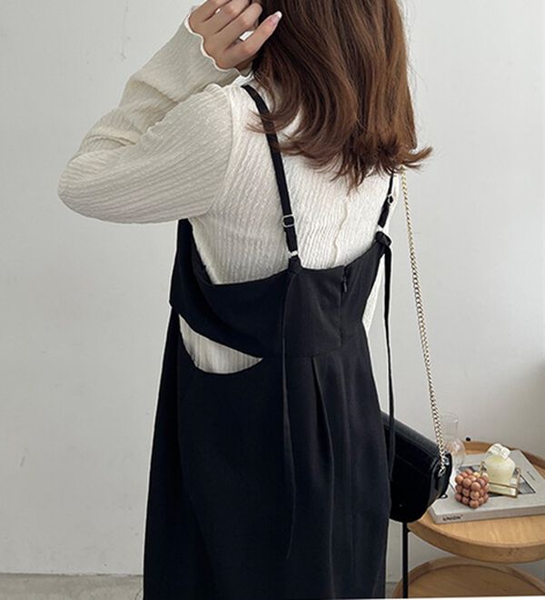 GeeRA（ジーラ）の「サイドカットアウトキャミワンピース（その他ワンピース）」｜詳細画像