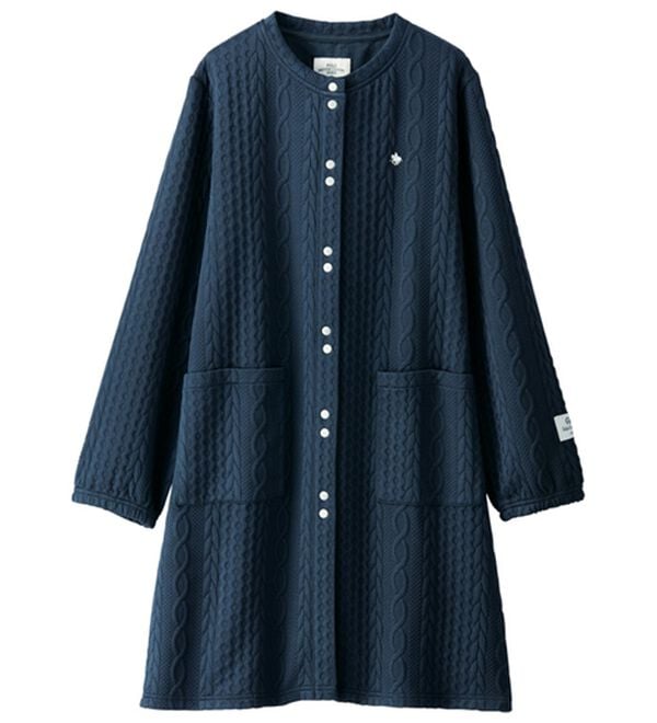 BELLUNA（ベルーナ）の「【ＰＯＬＯ　ＢＣＳ】ケーブル柄ジャカードロングカーディガン（その他カーディガン）」｜詳細画像