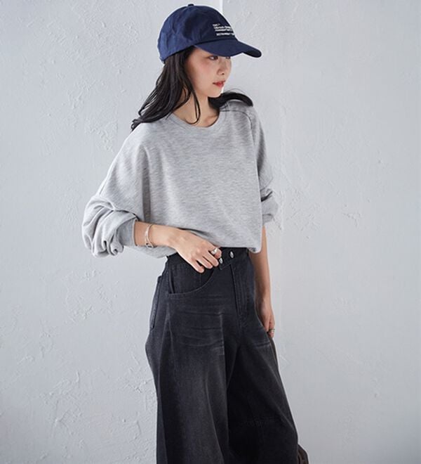RANAN（ラナン）の「オーバーサイズスウェットＴ（カットソー）」｜詳細画像