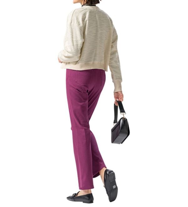 ルフラン（ルフラン）の「楽らく素敵！全方向ストレッチ綿混パンツ（フルレングスパンツ）」｜詳細画像
