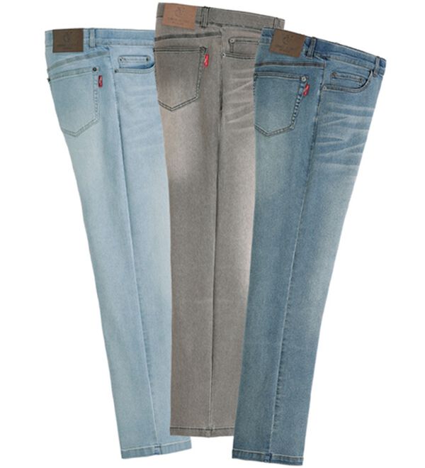 「【３本組】＜コムルヴァン・オム＞定番の極楽サマージーンズ（メンズフルレングスパンツ）」｜3本組