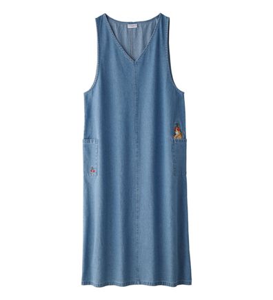 BELLUNA（ベルーナ）の「【トコロコムギ】デニムジャンパースカート（ジャンパースカート）」