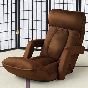 「くつろぎのマッサージ座椅子（座椅子）」｜ブラウン