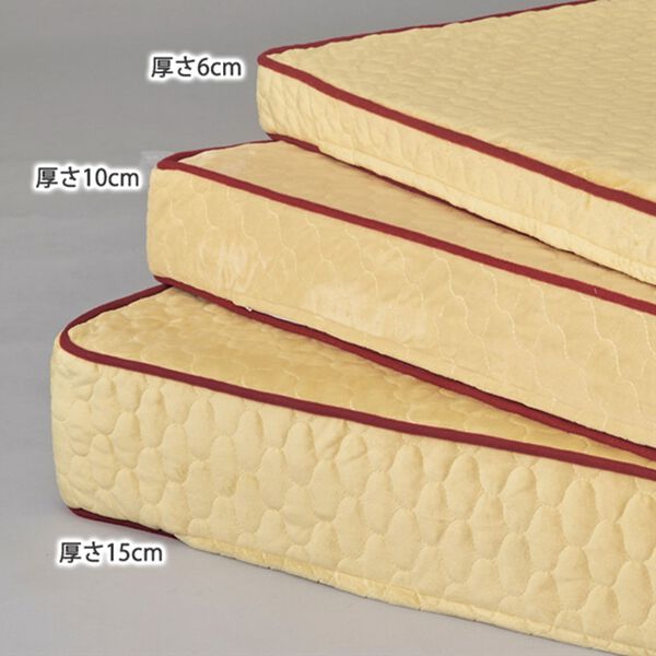「日本製マットレスエクセレントスリーパー５＜高反発マットレス・三つ折り・折りたたみ・日本製・低反発マットレス＞（マットレス）」｜詳細画像