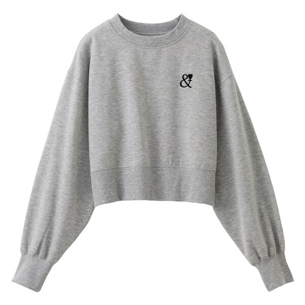 GeeRA（ジーラ）の「アンドハートショートスウェット（カットソー）」｜詳細画像