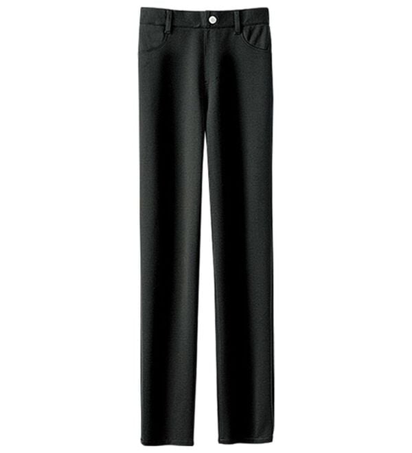 BELLUNA（ベルーナ）の「防風&times;ストレッチ素材ストレートパンツ（フルレングスパンツ）」｜詳細画像