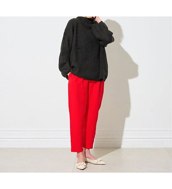 RANAN（ラナン）の「ふんわり！あぜ編ニットプルオーバー（ニット・セーター）」｜詳細画像