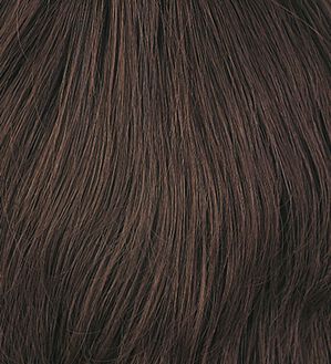 「人毛１００％お買得　つむじピース（ウィッグ・ヘアピース・エクステ）」｜栗色