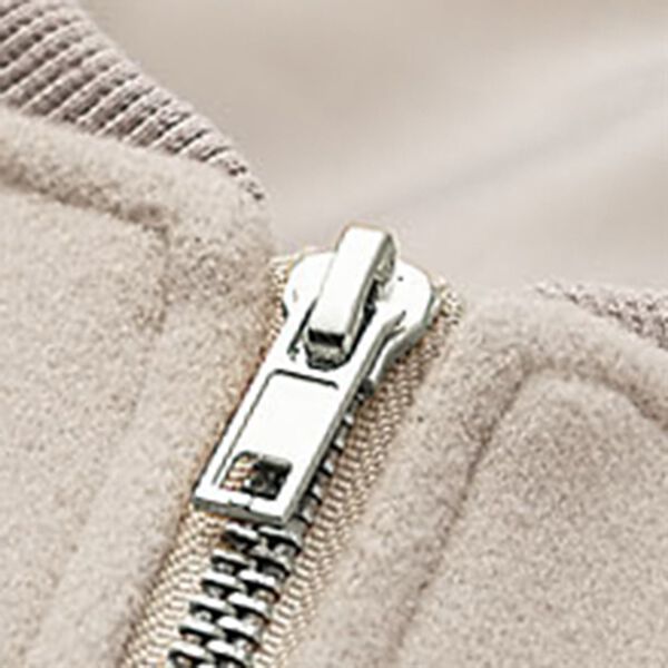 BELLUNA（ベルーナ）の「ウール調素材フリル使いブルゾン（ブルゾン）」｜詳細画像