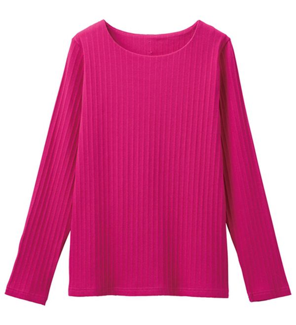 RANAN（ラナン）の「バックパール調釦リブカットソープルオーバー（カットソー）」｜詳細画像