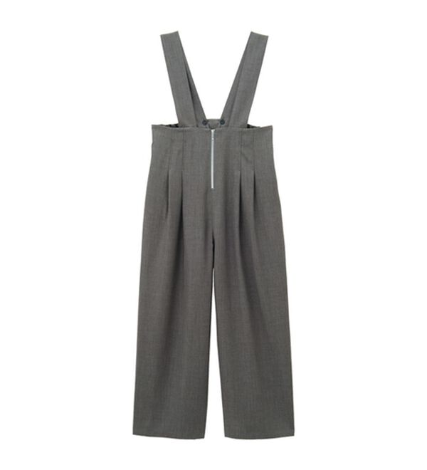 GeeRA（ジーラ）の「フロントジップハイウエストサロペット（オールインワン）」｜詳細画像