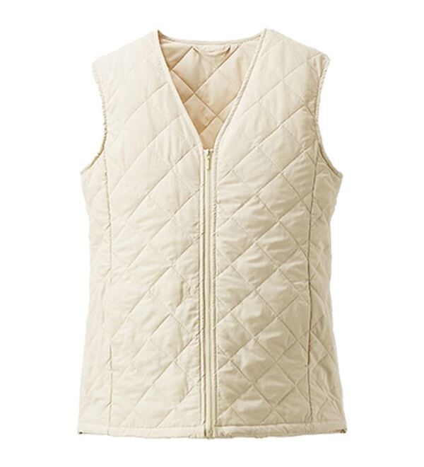 BELLUNA（ベルーナ）の「【マジ軽ウォーム】蓄熱保温キルトベスト（ポーチ付）（ベスト）」｜詳細画像