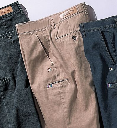 「＜アーノルド　パーマー＞デニム＆チノから選べる定番ストレッチパンツ（メンズフルレングスパンツ）」