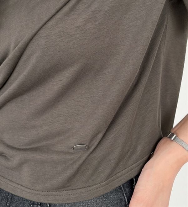 GeeRA（ジーラ）の「スラブシアーオフショルトップス（カットソー）」｜詳細画像