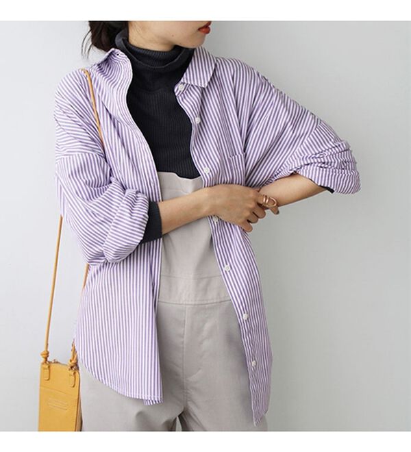 GeeRA（ジーラ）の「アソート柄オーバーサイズシャツ（シャツ）」｜詳細画像