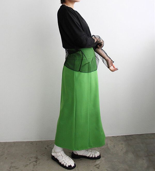 GeeRA（ジーラ）の「シアーレイヤード風カットソー（カットソー）」｜詳細画像