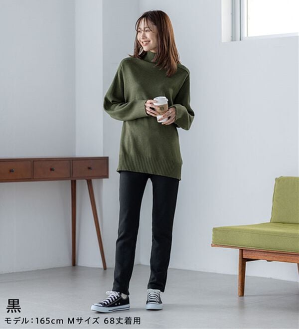 BELLUNA（ベルーナ）の「まるではく毛布！静電防止付裏ファーレギンス（スパッツ・レギンス）」｜詳細画像