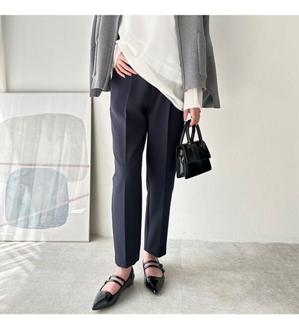 GeeRA（ジーラ）の「美脚きれい魅せ！テーパードパンツ（フルレングスパンツ）」｜詳細画像