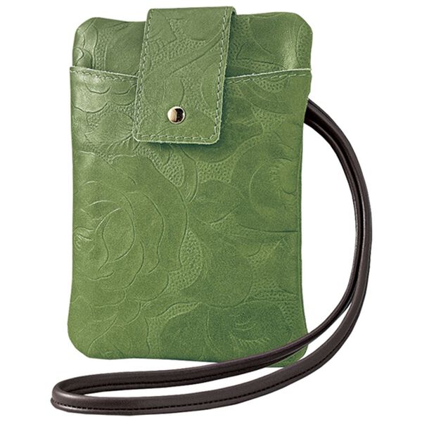 「日本製華やかバラの型押し本革シリーズ（その他ファッション小物）」｜詳細画像