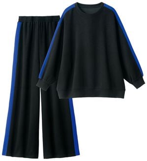 ルフラン（ルフラン）の「らくちんすぎるハンサムスーツ（セットアップ）」｜黒