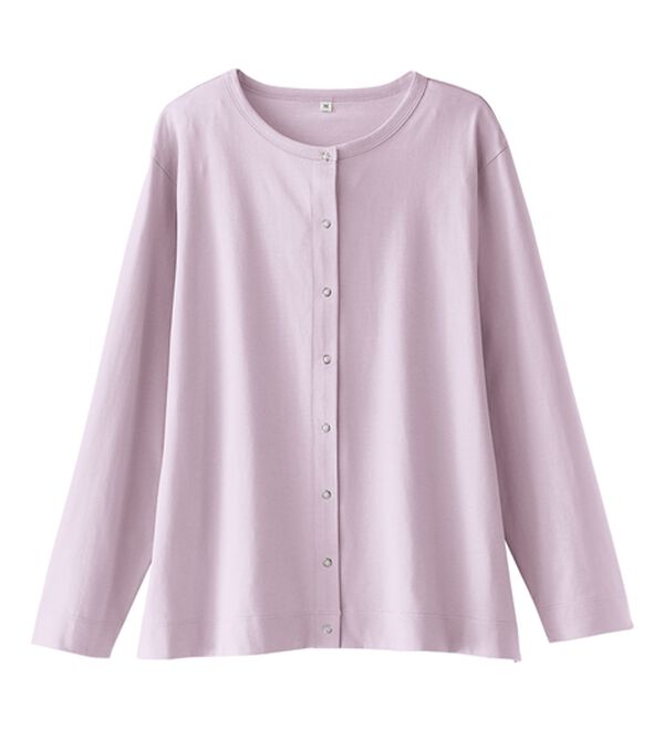 BELLUNA（ベルーナ）の「【接触冷感】ヒンヤリＵＶ対策クルーネックカーディガン（その他カーディガン）」｜詳細画像