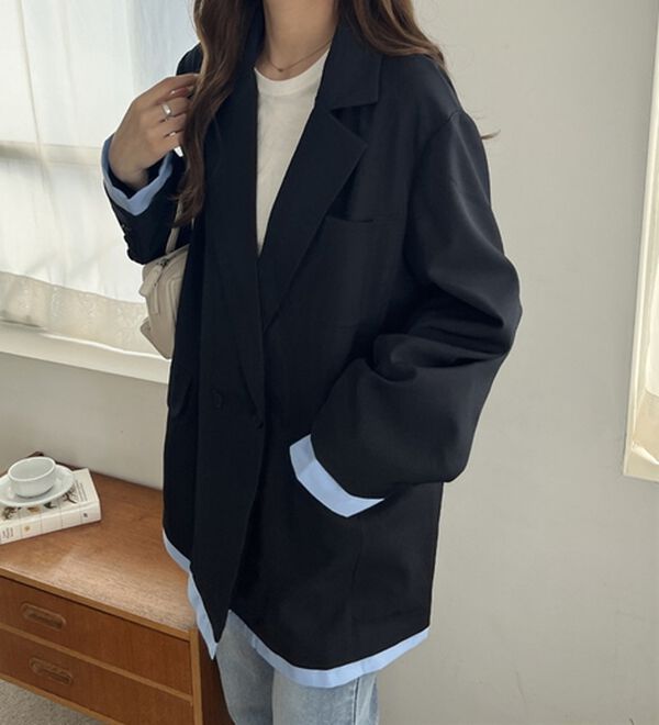 GeeRA（ジーラ）の「レイヤードデザインジャケット（その他ジャケット）」｜詳細画像