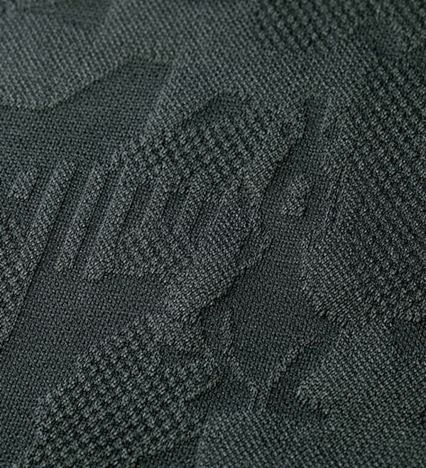 「＜ハッシュパピー・ゴルフ＞吸汗速乾ジャカード柄ハイネック（メンズカットソー）」｜詳細画像