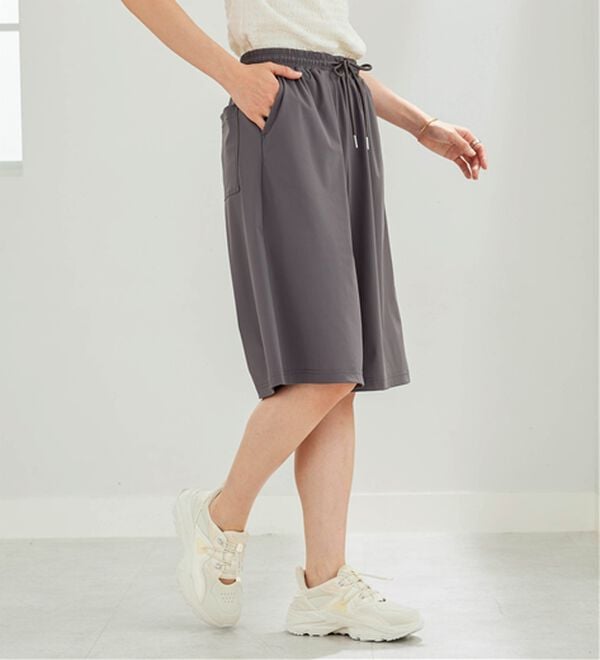 BELLUNA（ベルーナ）の「ヒンヤリ爽快！ゆったりハーフパンツ（その他パンツ）」｜詳細画像