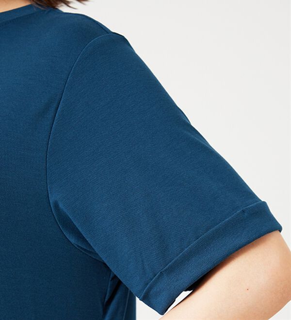 BELLUNA（ベルーナ）の「サイドリボン使いチュニックワンピース（チュニックワンピース）」｜詳細画像