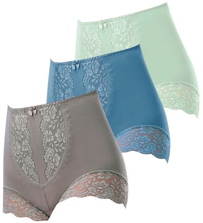 「【３色組】贅沢レースの安心ショーツ（安心ショーツ）」